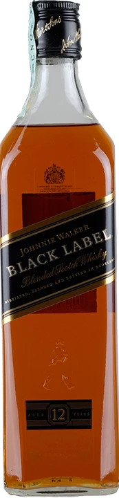 Fronte Johnnie Walker Whisky Black Label 12 anni