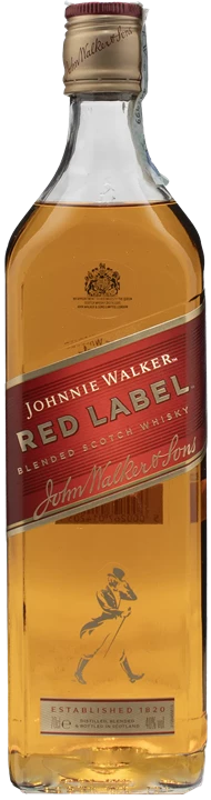 Fronte Johnnie Walker Whisky Red Label