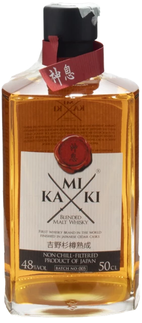 Vorderseite Kamiki Whisky Blend Malt 0.5L