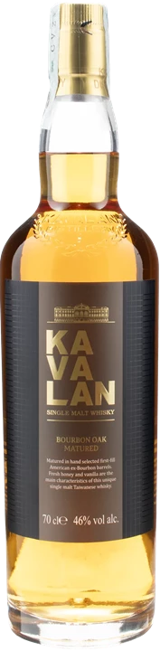 Vorderseite Kavalan Bourbon Oak Matured Single Malt Whisky 
