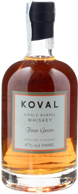 Vorderseite Koval Four Grain Whiskey Single Barrel