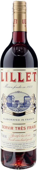 Front Lillet Vermouth Rouge 0.75L