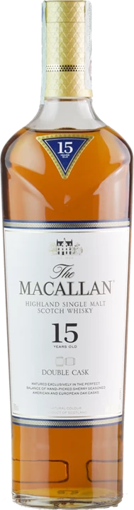 Front Macallan Scotch Whisky Double Cask 15 Y.O.