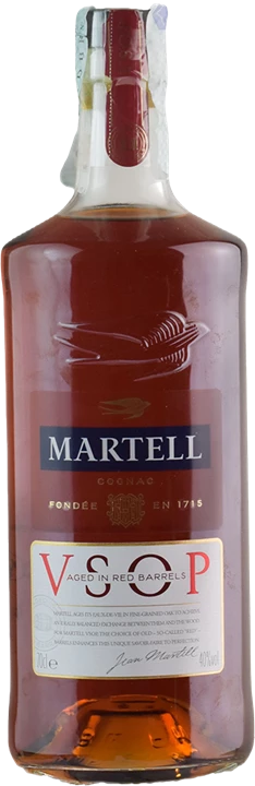 Front Martell Cognac VSOP Red Barrel