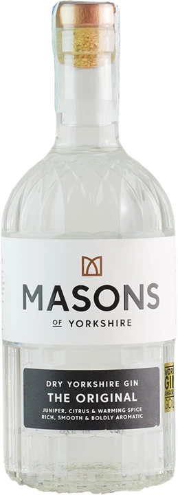 Vorderseite Masons of Yorkshire Dry Gin The Original