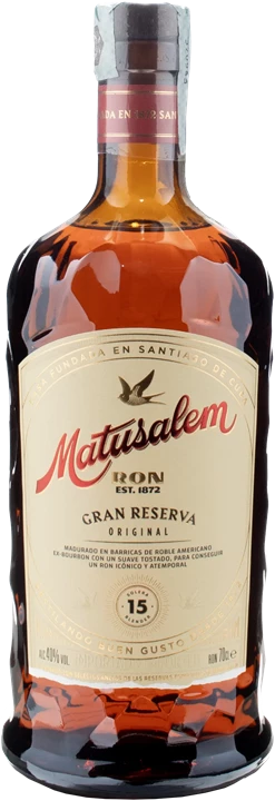 Vorderseite Matusalem Rum Gran Reserva 15 Y.O. 0,7L