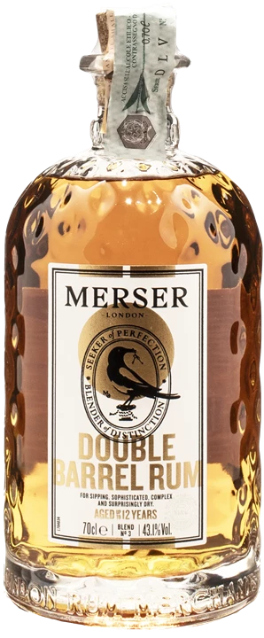 Front Merser & Co Double Barrel Rum 0.7 L