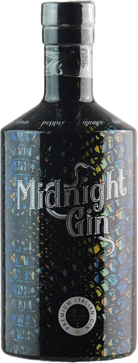Vorderseite Midnight Gin 0.70L