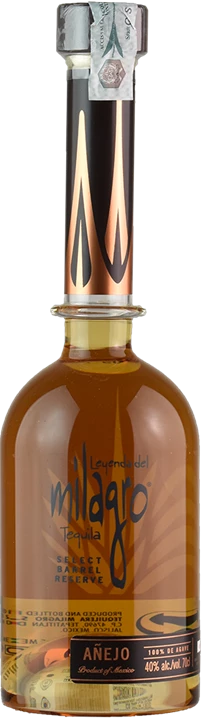 Front Milagro Tequila Anejo Select Barrel Reserve