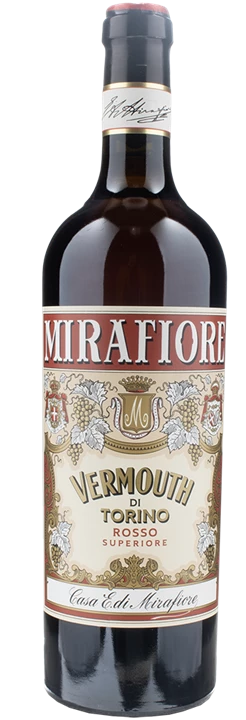 Vorderseite Mirafiore Vermouth di Torino Rosso Superiore