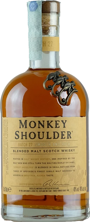 Front Monkey Shoulder Whisky Batch 27