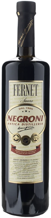 Vorderseite Negroni Antica Distilleria Fernet 