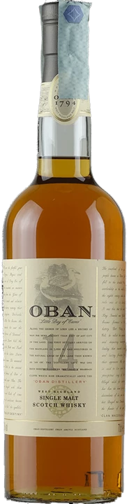 Front Oban Whisky 14 years old