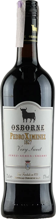 Fronte Osborne Sherry Pedro Ximenez 1827