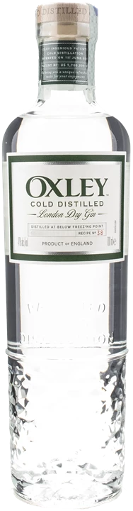 Front Oxley Cold Distilled London Dry Gin