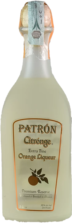 Front Patron Citronge Orange Liqueur 1L