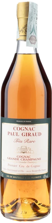 Front Paul Giraud Premier Cru De Cognac Grande Champagne Tres Rare