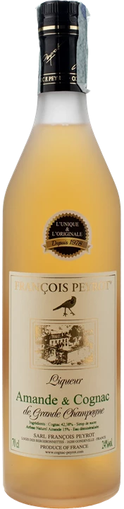 Vorderseite Peyrot Liquer Amande & Cognac de Grand Champagne