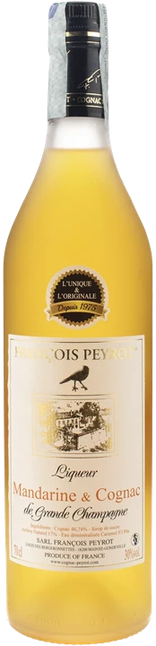 Vorderseite Peyrot Liqueur Mandarine & Cognac de Grand Champagne