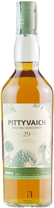 Fronte Pittyvaich SIngle Malt Scotch Whisky Special Release Natural Cask Strenght 29 Anni