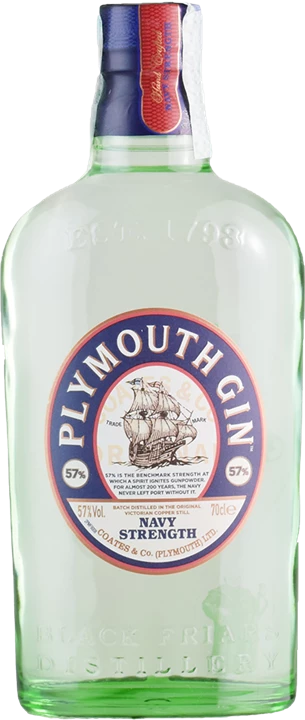 Fronte Plymouth Gin Navy Strenght