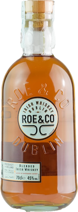 Vorderseite Roe & Co Blended irish Whiskey