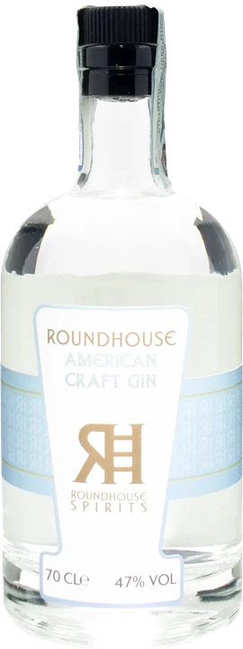 Vorderseite Roundhouse Gin American Craft