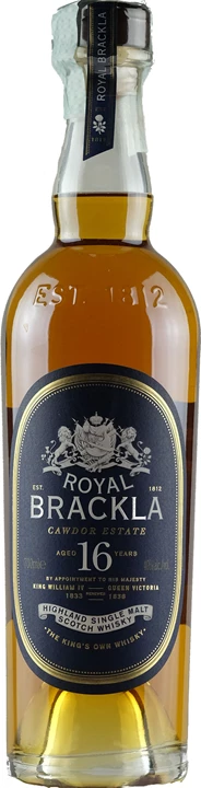 Fronte Royal Brackla Highland Single Malt Scotch Whisky 16 Anni