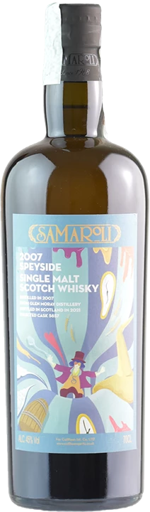 Fronte Samaroli Whisky Speyside Single Malt Glen Moray 2007