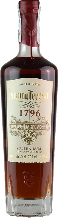 Vorderseite Santa Teresa 1796 Rum