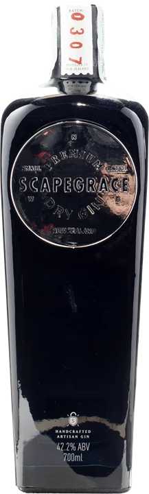 Vorderseite Scapegrace Premium Classic Dry Gin