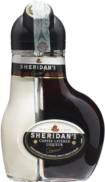 Vorderseite Sheridan's Coffee Layered Liqueur 0.5L