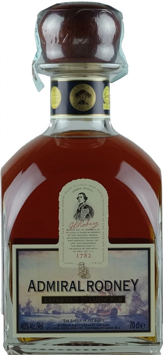 Adelante St. Lucia Rum Admiral Rodney Extra Old