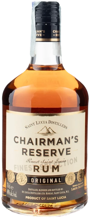 Vorderseite St. Lucia Rum Chairman's Reserve