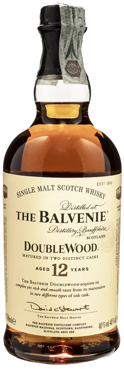 Fronte The Balvenie Whisky Doublewood 12 Anni
