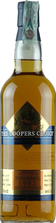 Front The Coopers Choice Whisky Strathmill Sherry Finish 1992