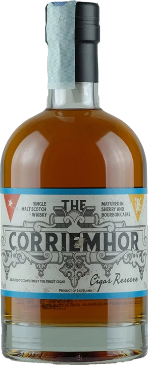 Front The Corriemhor Cigar Reserve Whisky 
