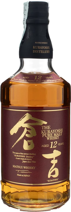 Fronte The Kurayoshi Since 1910 Whisky Pure Malt 12 Anni 0,7L