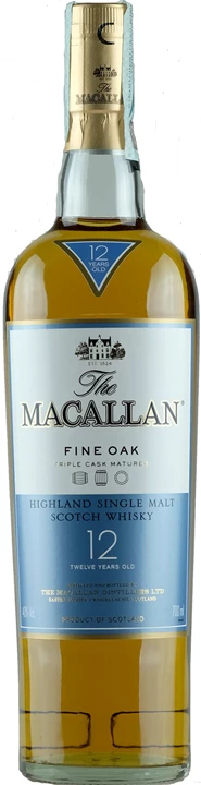 Front The Macallan Whisky 12 years old