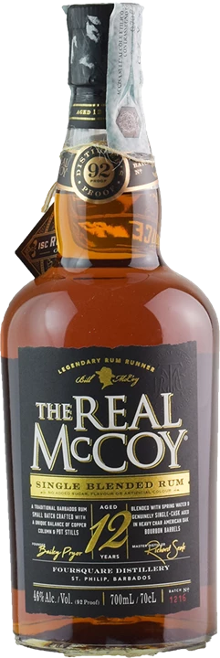 Fronte The Real McCoy Distiller's Proof 12 Anni 0.7L