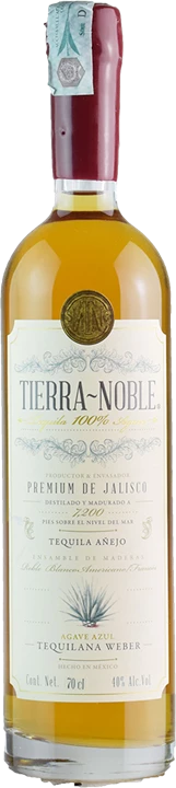 Front Tierra Noble Tequila Anejo