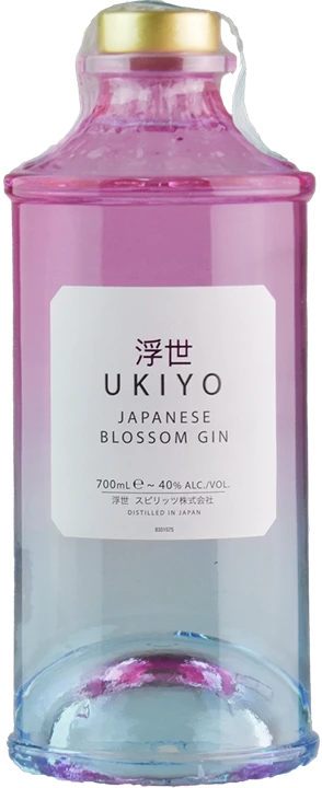 Vorderseite Ukiyo Japanese Blossom Gin