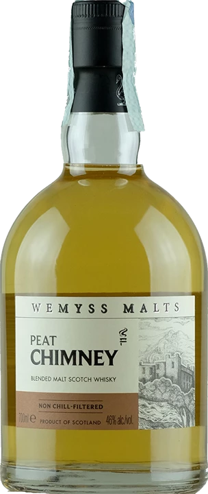 Fronte Wemyss Vintage Malt Whisky Peat Chimney