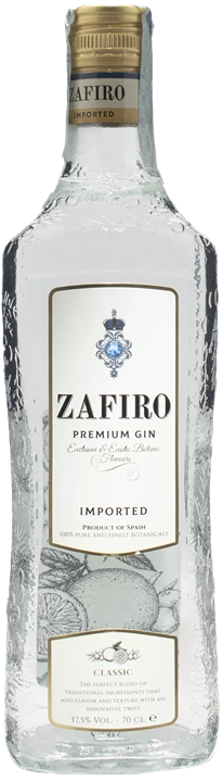 Fronte William & Humbert Zafiro Premium Classic Gin