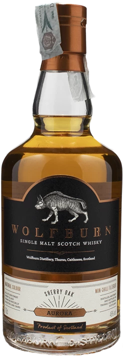 Front Wolfburn Single Malt Scotch Whisky Aurora Sherry Oak 0,7L