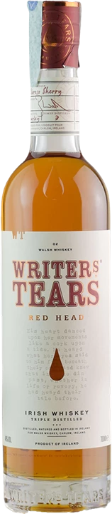 Vorderseite Writer's Tears Irish Whiskey Red Head