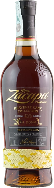 Fronte Zacapa Rum Heavenly Cask Collection Sistema 23 Solera La Doma 