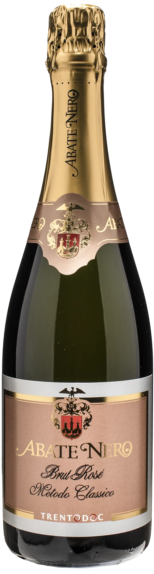 Abate Nero TrentoDoc Metodo Classico Brut Rosè