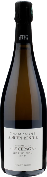 Fronte Adrien Renoir Champagne Grand Cru Pinot Noir Assemblage Le Cepage Extra Brut