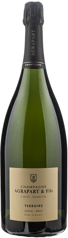 Fronte Agrapart & Fils Champagne Grand Cru Blanc de Blancs Terroirs A' Avize Extra Brut Magnum